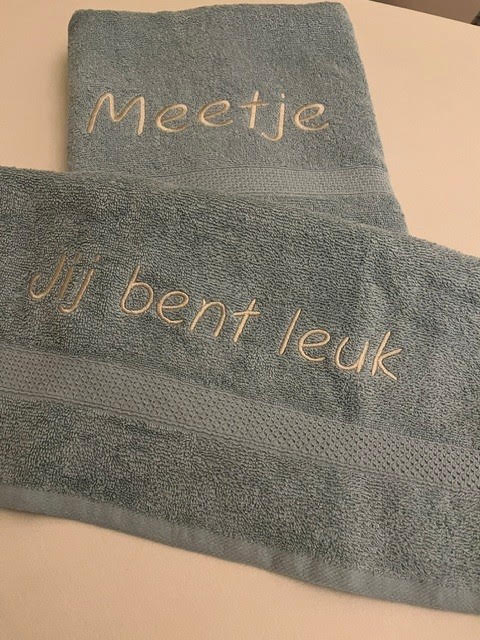 Geborduurd werk van Liefss